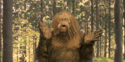 Gif animé Bigfoot danse